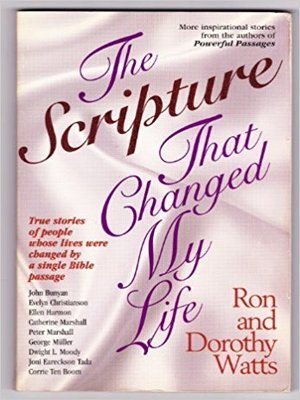 cover image of The Scripture that Changed My Life